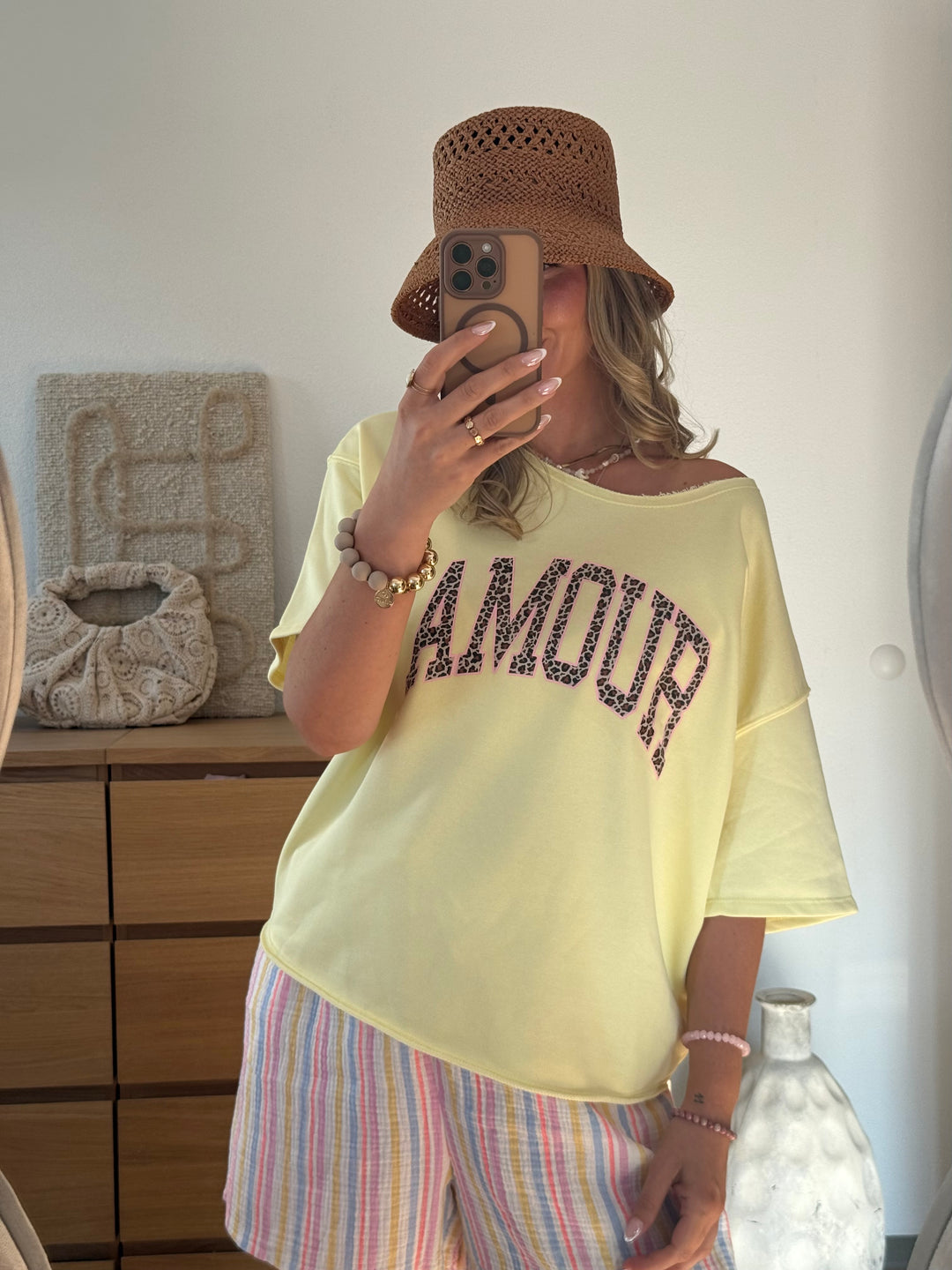 Shirt Amour - Gelb