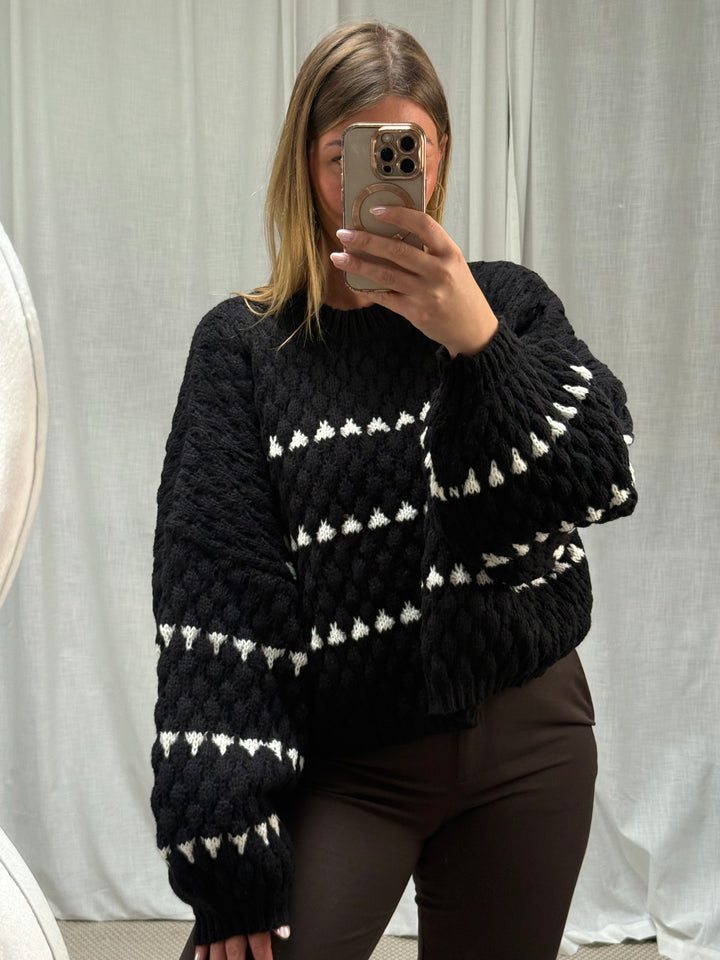 Pullover Cozy - Schwarz