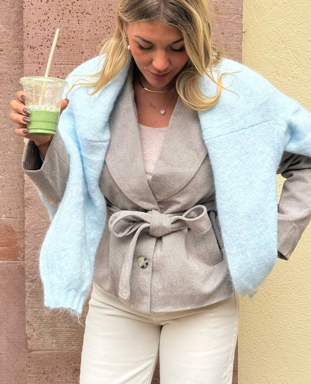 Blazer Jacke Classic - Taupe