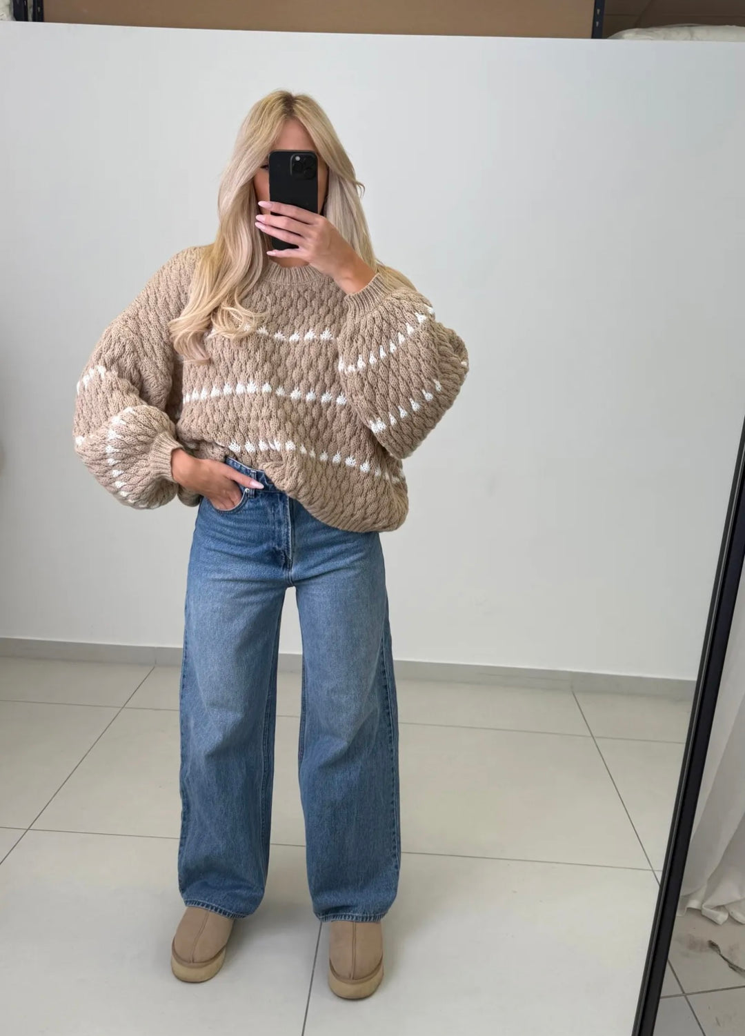 Pullover Cozy - Beige