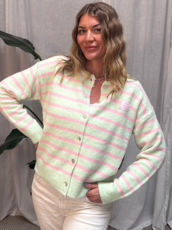 Strickweste Frühling - Hellgrün