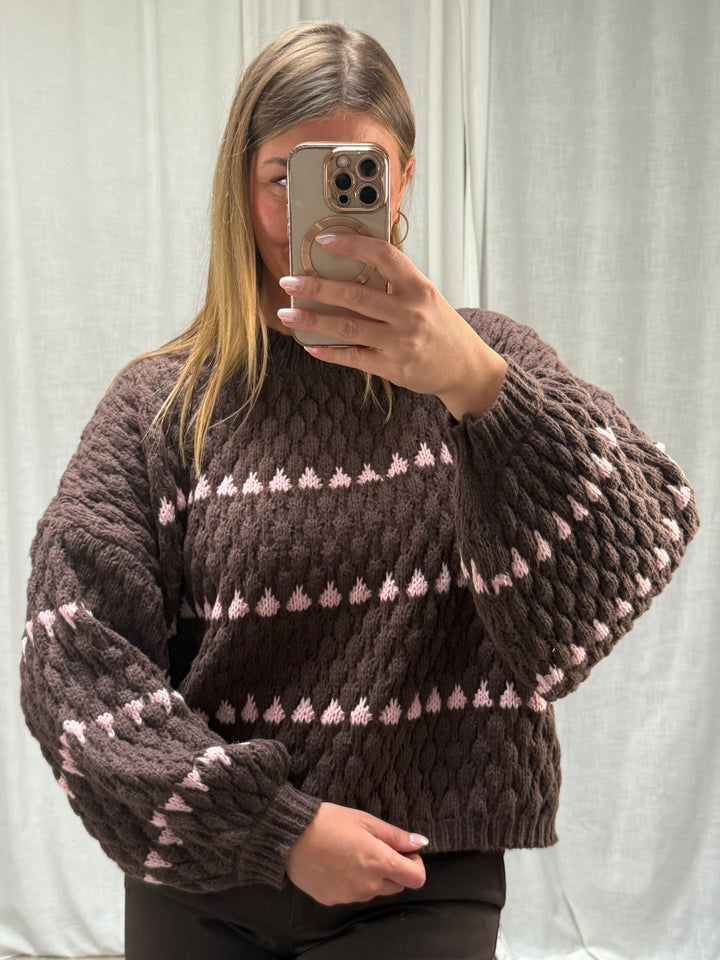 Pullover Cozy - Braun