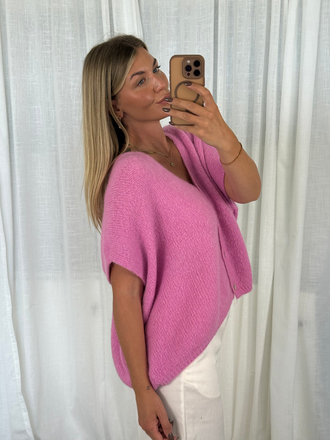 Pullunder Wolke - Pink
