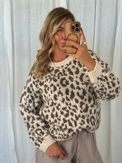 Leo Strick Pullover - Taupe