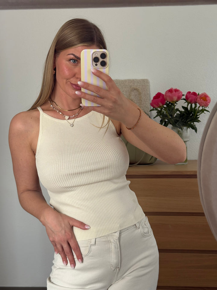BASIC TOP - BEIGE
