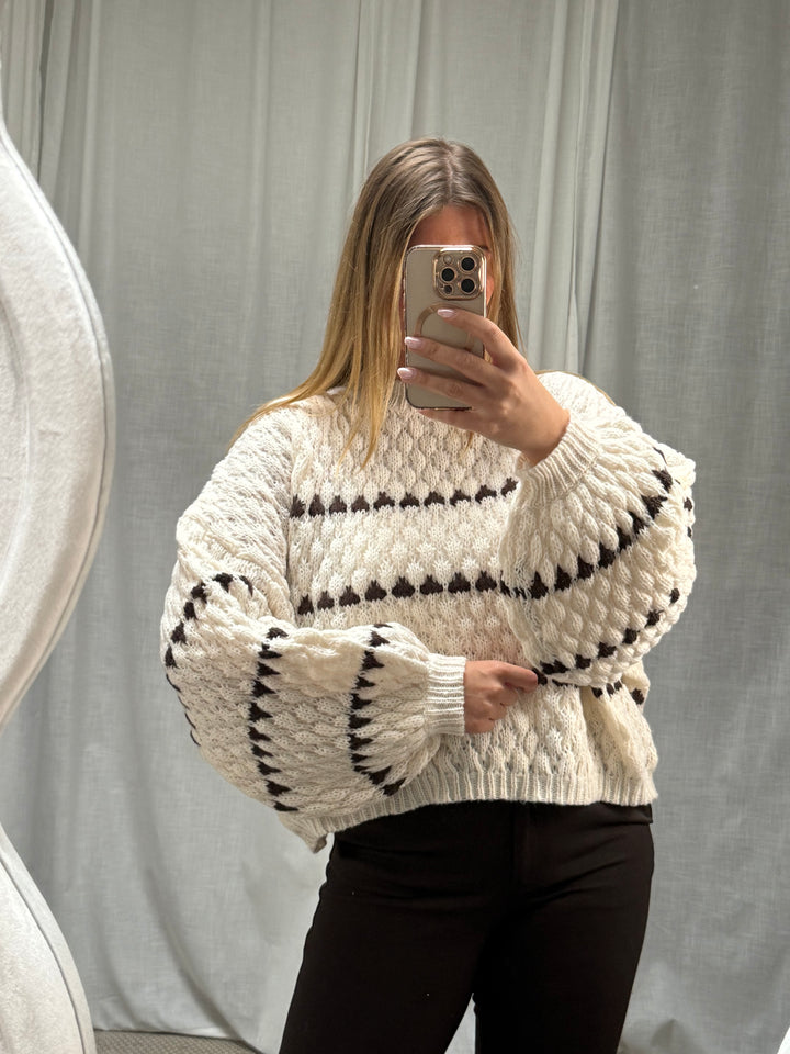 Pullover Cozy - Weiß