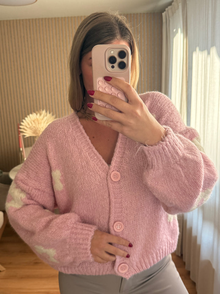 Cardigan Caro - Rosa