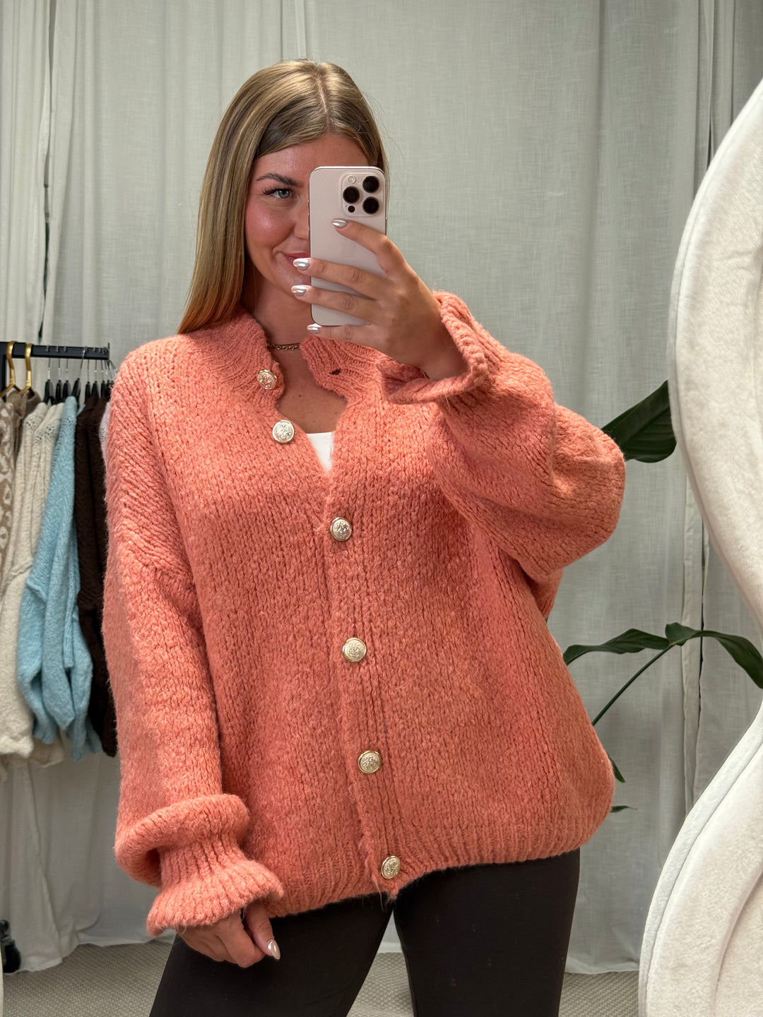Cardigan Tilly - Koralle