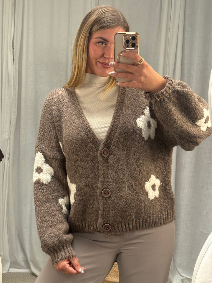 Cardigan Caro - Braun