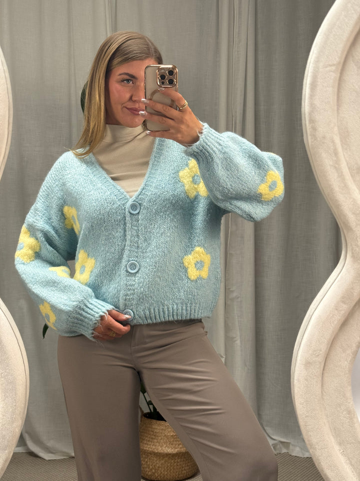 Cardigan Caro - Hellblau