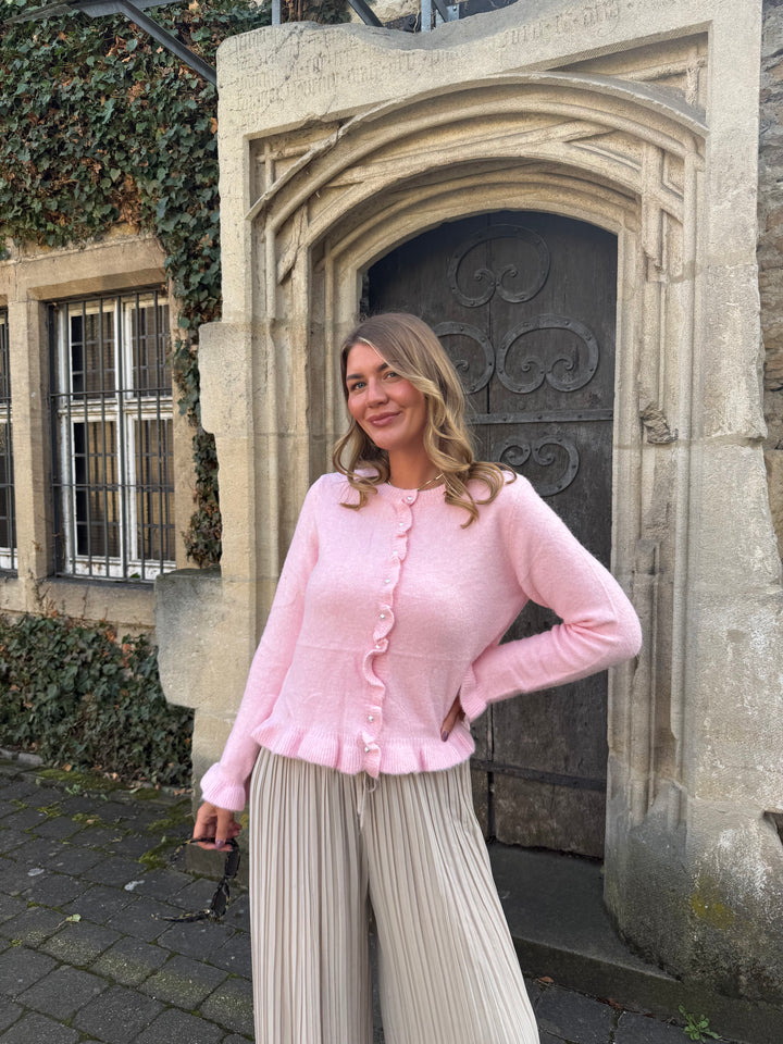 Pullover Rüschi - Rosa