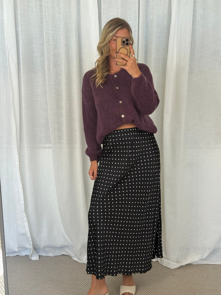 Satin Rock Tall - Polka Dot