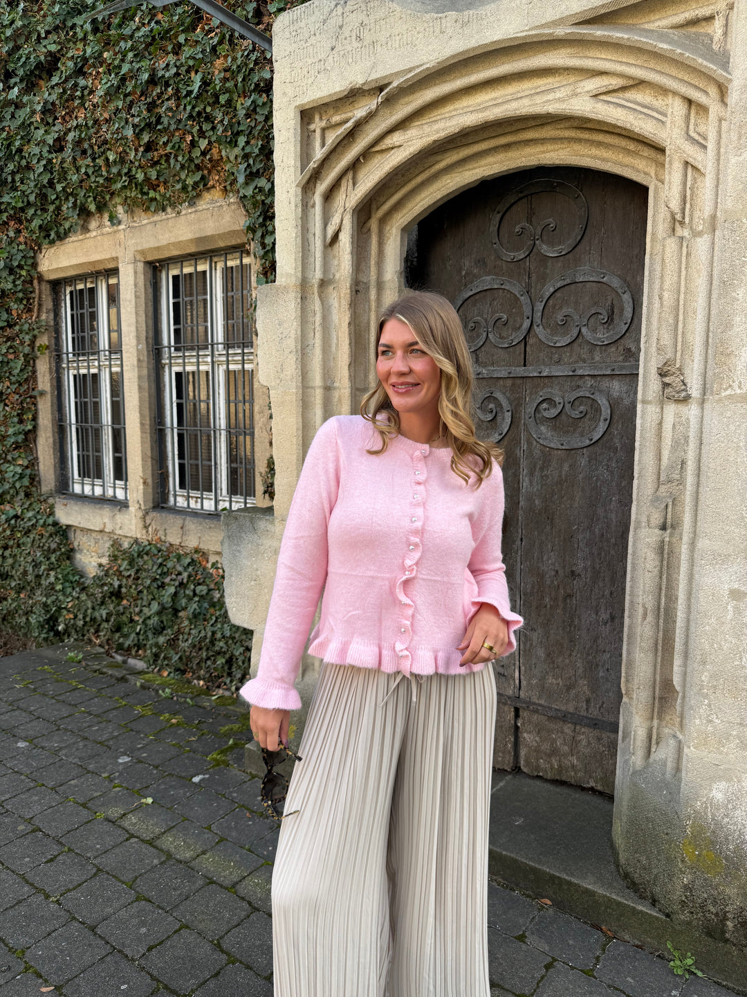 Pullover Rüschi - Rosa