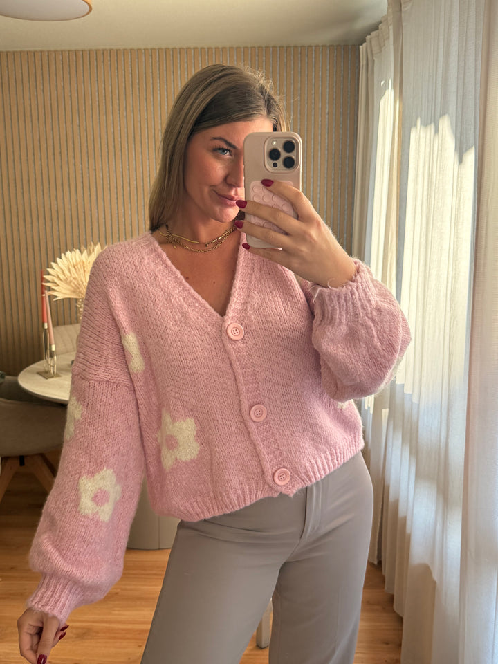 Cardigan Caro - Rosa