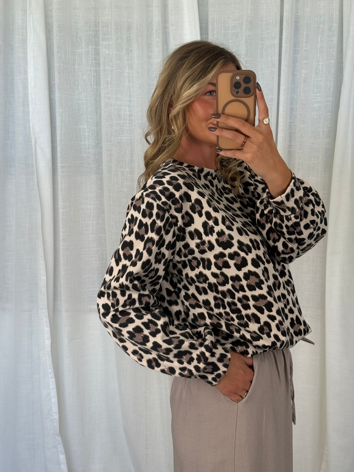 Soft Pullover Leo - Grau