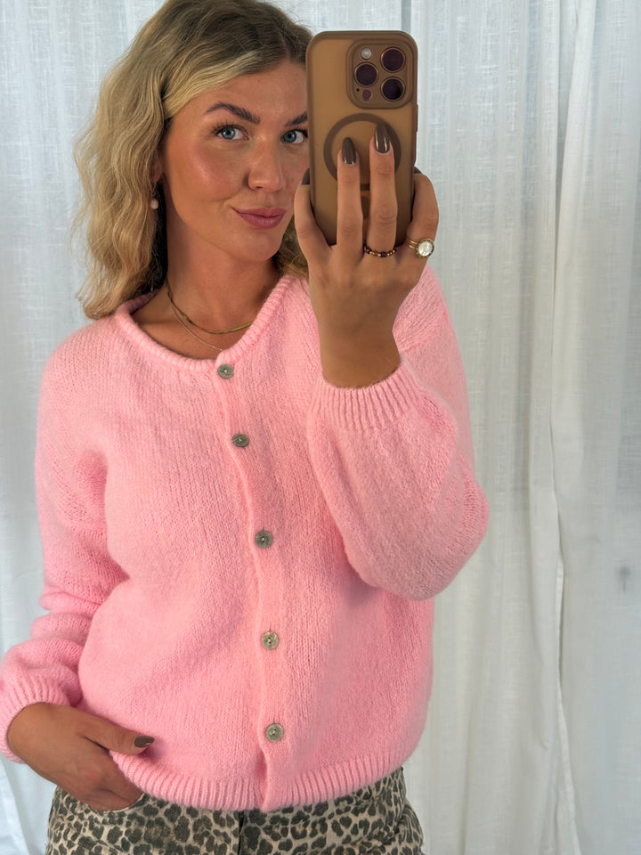 Cardigan - Candypink