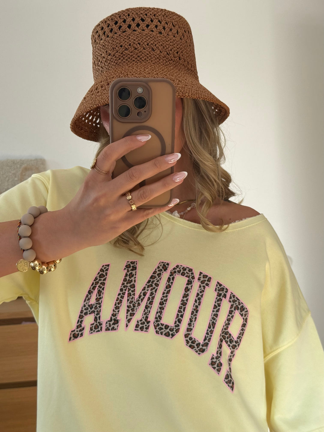 Shirt Amour - Gelb