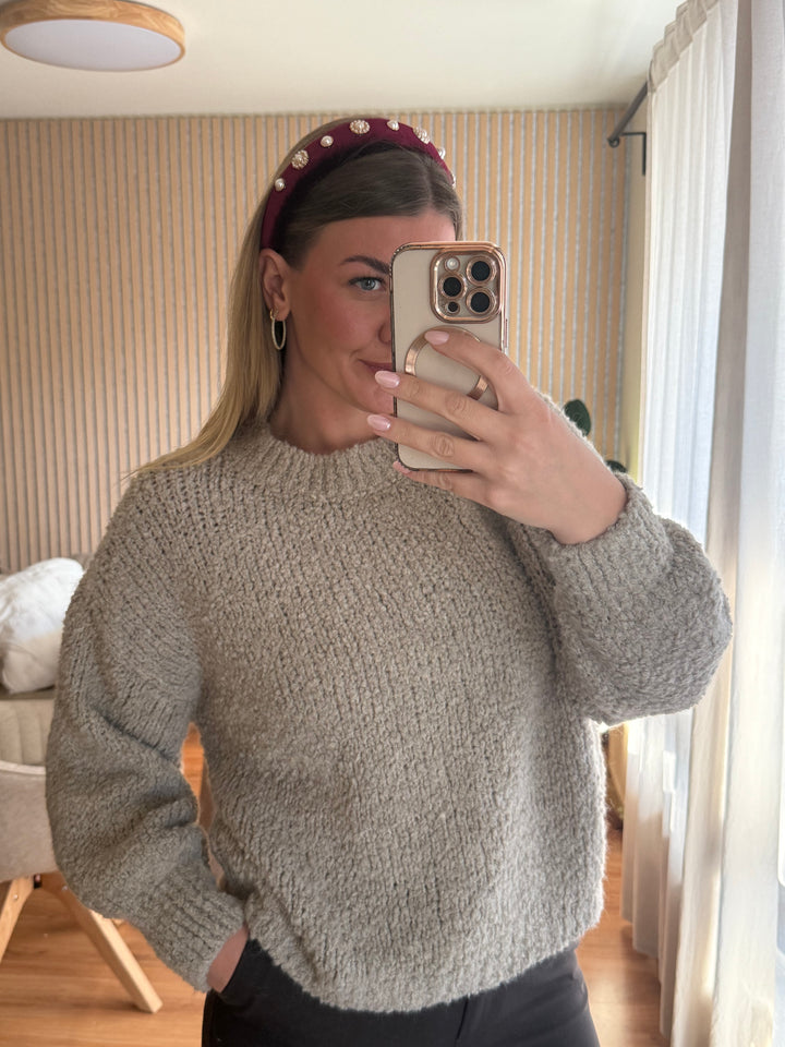 Pullover Bouclé - Ecru