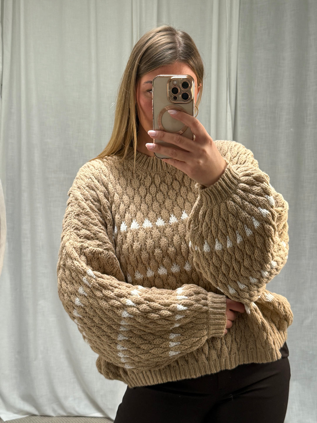 Pullover Cozy - Beige
