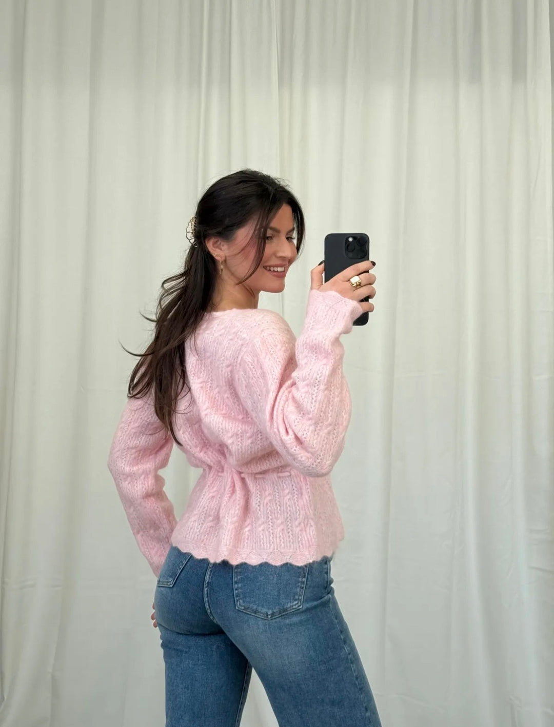 Strickjacke Cutie - Rosa