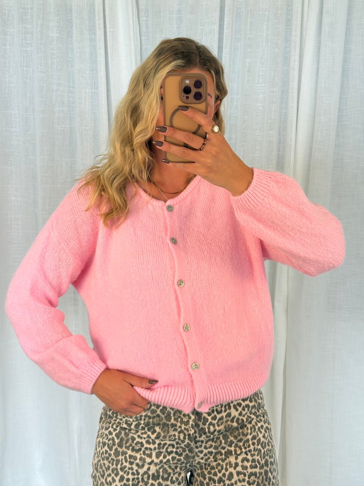 Cardigan - Candypink
