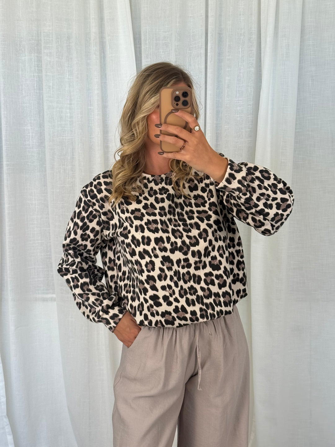 Soft Pullover Leo - Grau