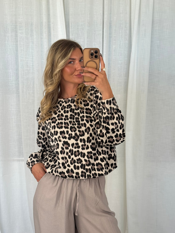 Soft Pullover Leo - Grau