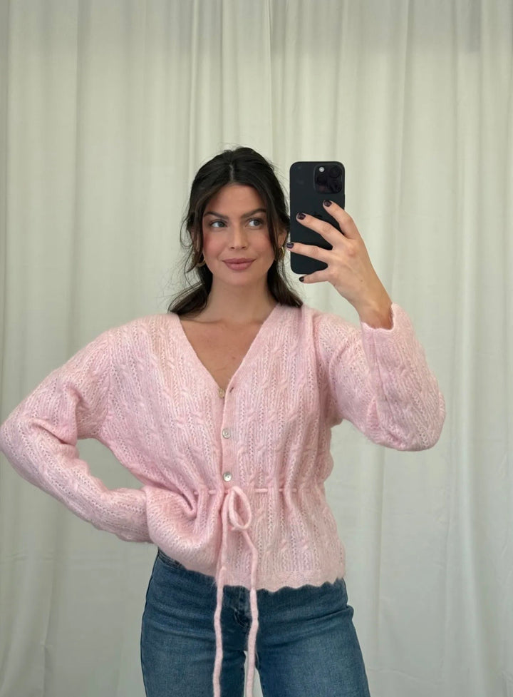 Strickjacke Cutie - Rosa