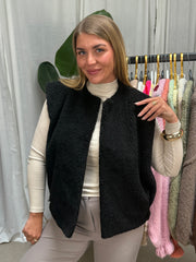 Teddy Weste - Schwarz