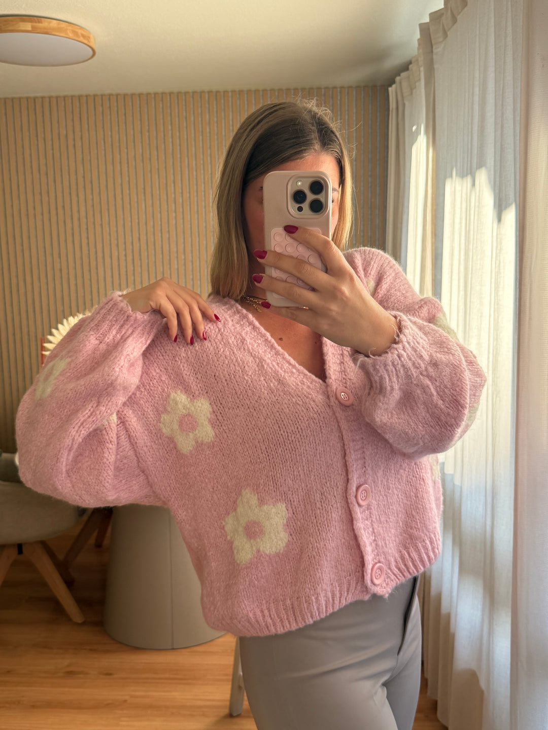Cardigan Caro - Rosa