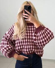 Pullover Bubble - Burgundy
