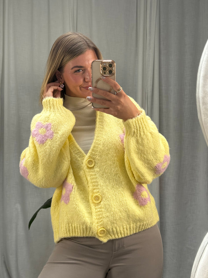 Cardigan Caro - Gelb