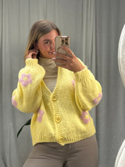 Cardigan Caro - Gelb