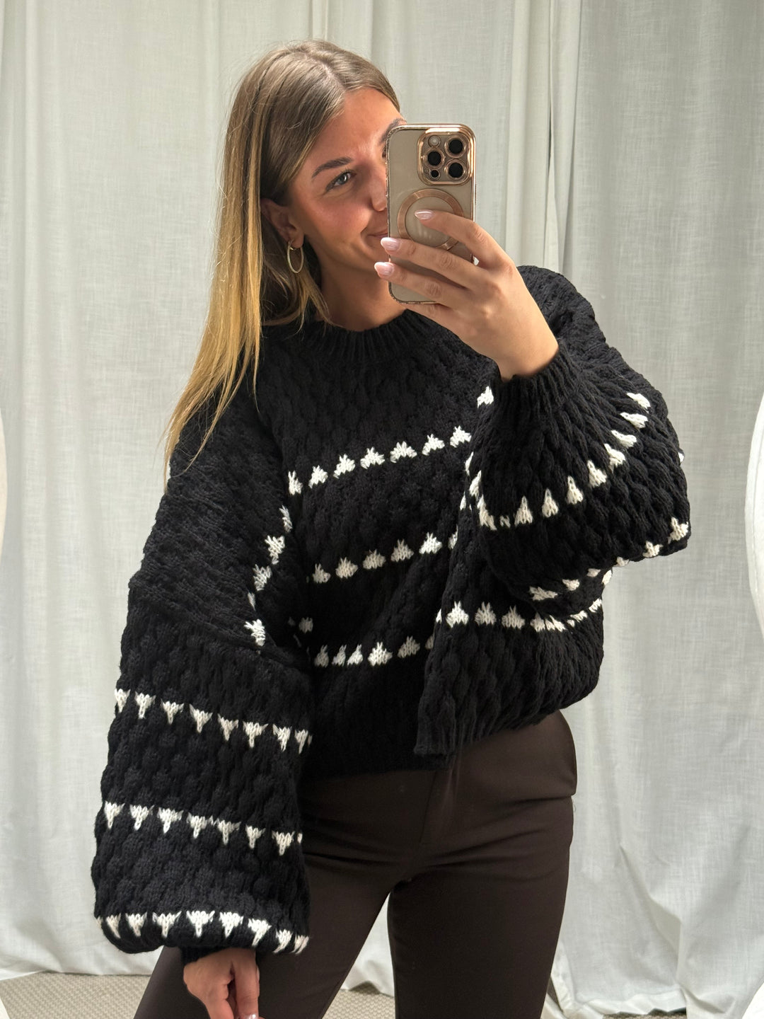 Pullover Cozy - Schwarz