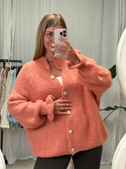 Cardigan Tilly - Koralle
