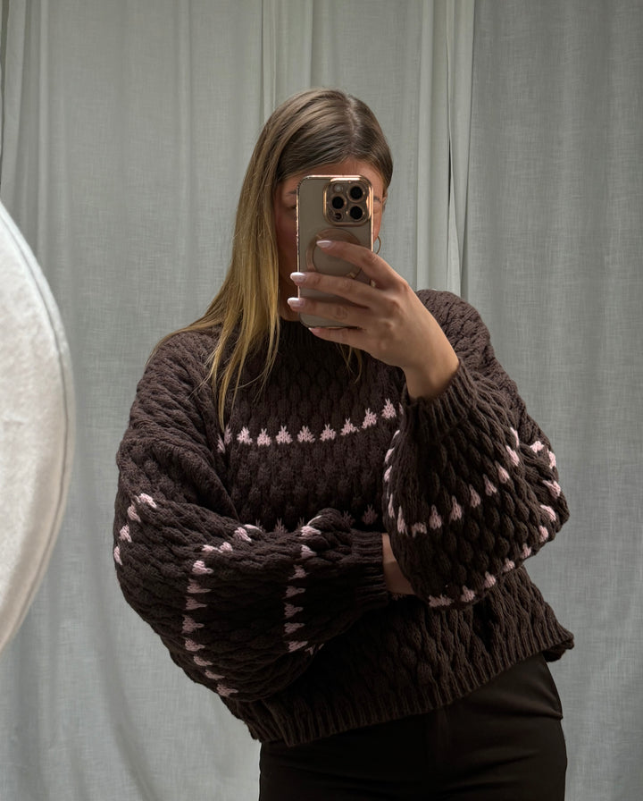 Pullover Cozy - Braun