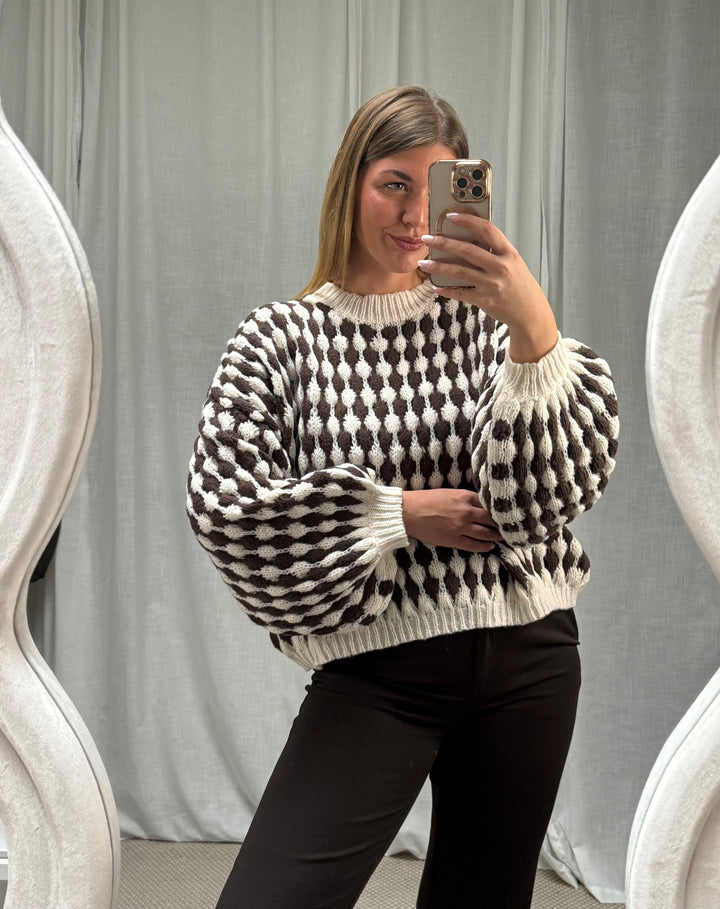 Pullover Bubble - Creme