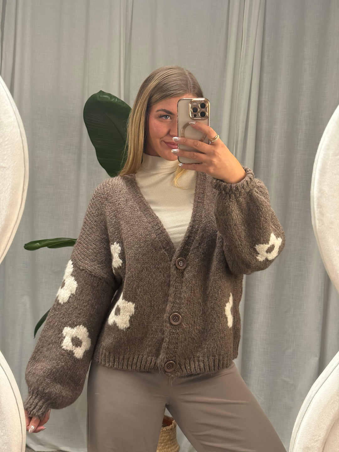 Cardigan Caro - Braun