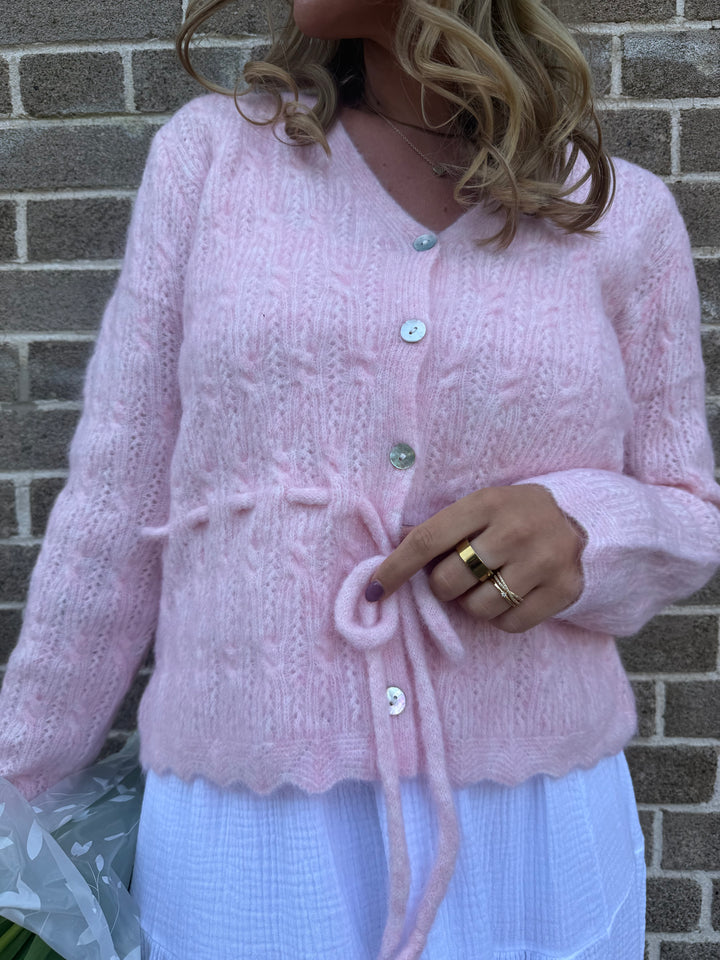 Strickjacke Cutie - Rosa