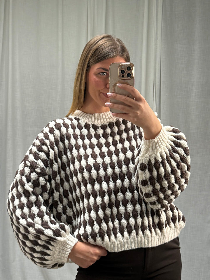 Pullover Bubble - Creme