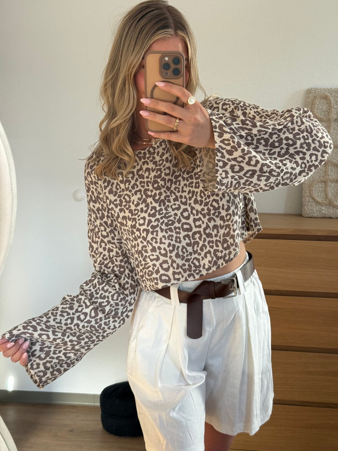 Musselin Leo Shirt