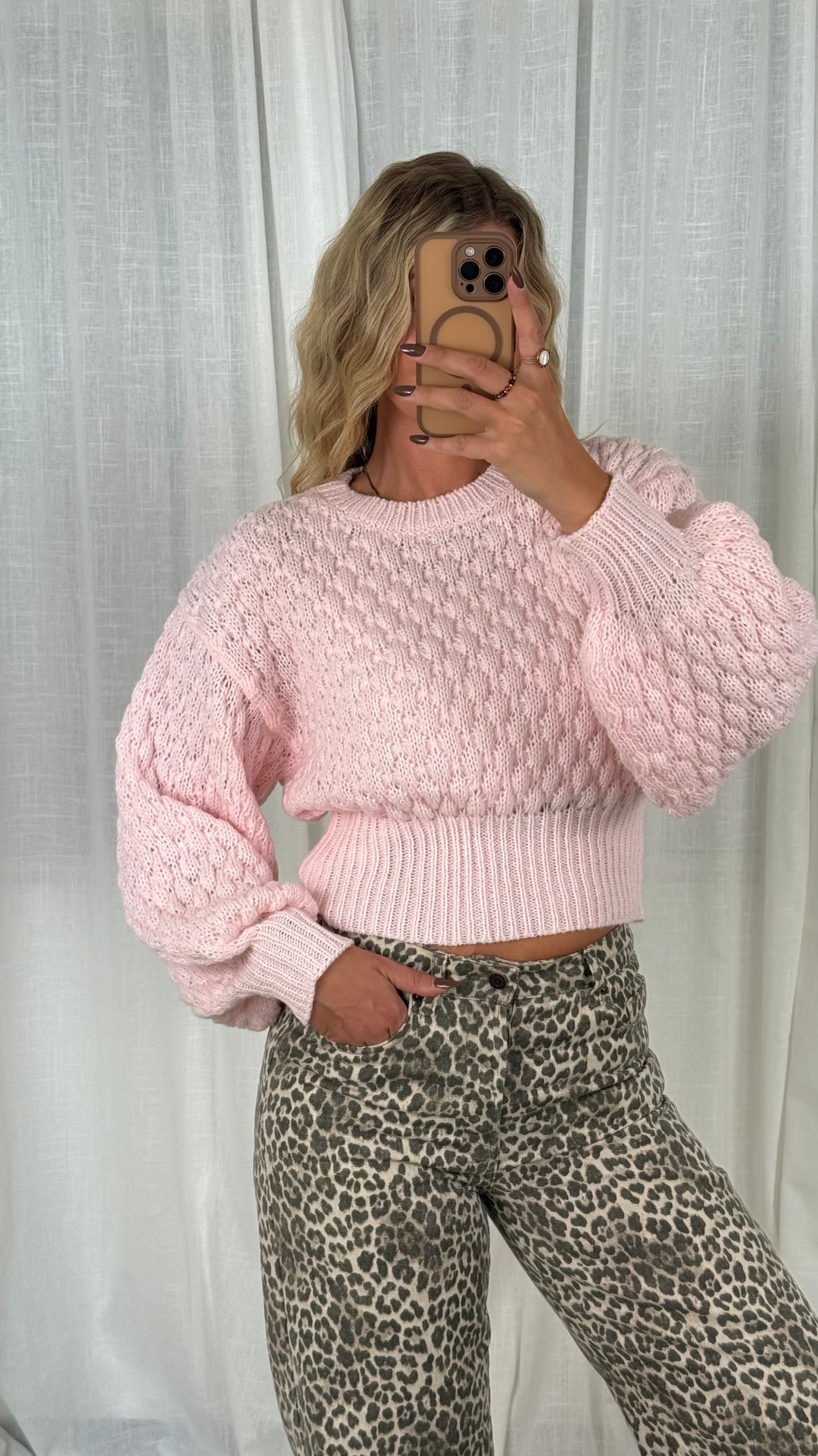 Pullover Pastell - Rosa