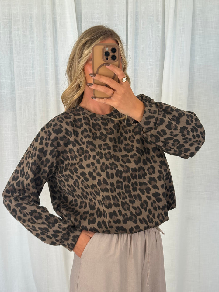 Soft Pullover Leo - Braun