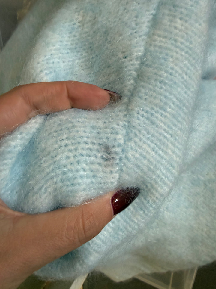 Cardigan Flausch - Blau