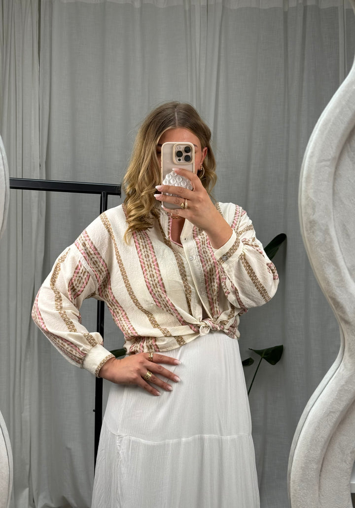 Boho Bluse Bea - Roségold