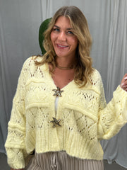 Cardigan Starfish - Butteryellow