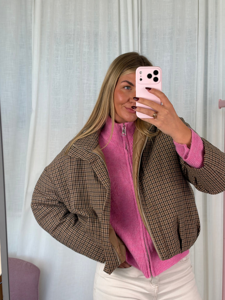 Steppjacke Karo