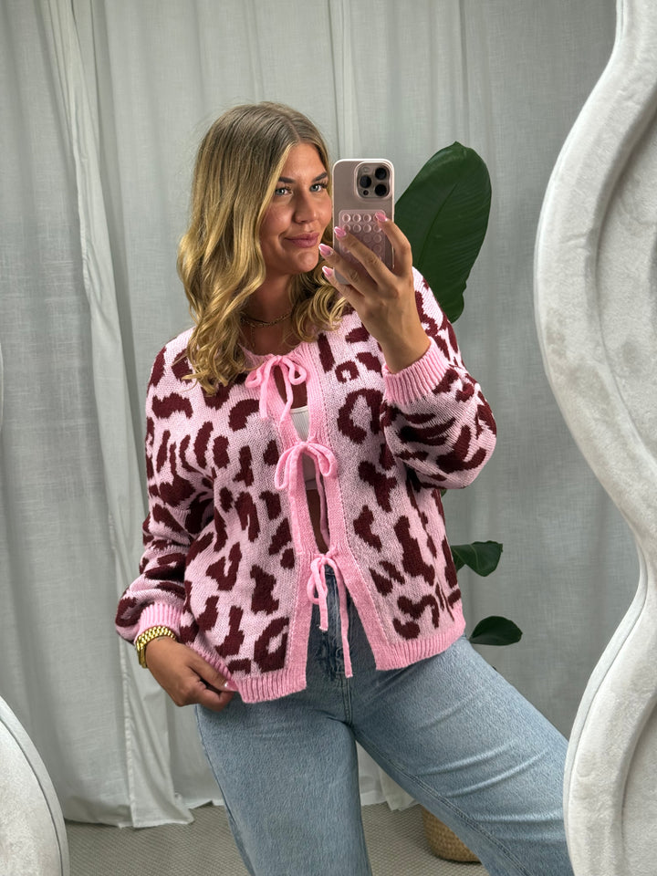 Strickcardigan Lina - Pink
