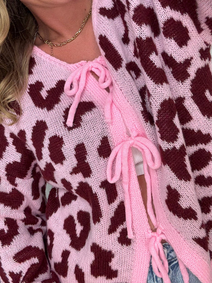 Strickcardigan Lina - Pink