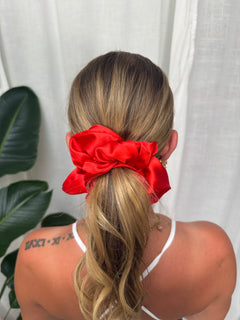 Hair Scrunchie - XL Rot